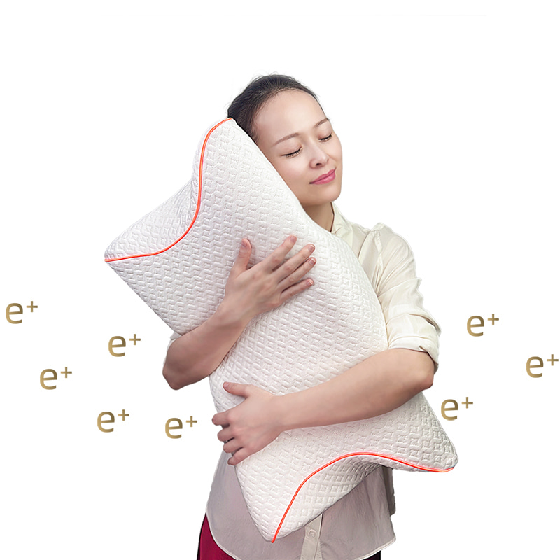 Unique Patent Super Soft Memory Foam Pillow with Bamboo Rayon Cover