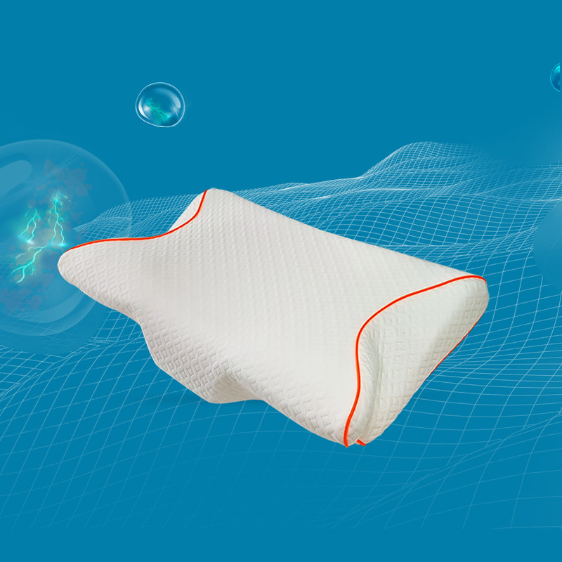 Unique Patent Super Soft Memory Foam Pillow with Bamboo Rayon Cover
